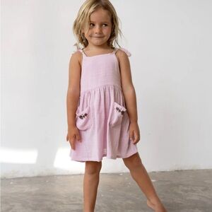Illoura the Label Luna Pinafore | Sweet Pea